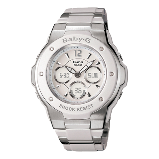 CASIO Baby-G 'Silver' MSG-300C-7B1