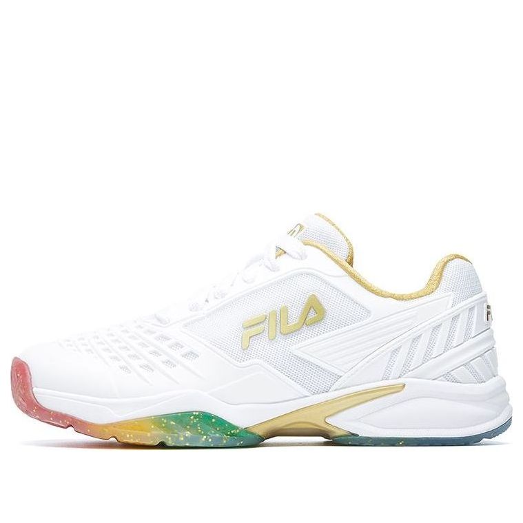 (WMNS) Wilson X FILA Fpf Sports Shoes White/Gold A12W032312FFW