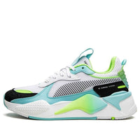 (WMNS) PUMA RS-X Fade 'White Black Green Aqua' 384649-01