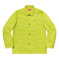 Supreme SS19 Shop Jacket Cargo Unisex Fluorescence Yellow SUP-SS19-10318