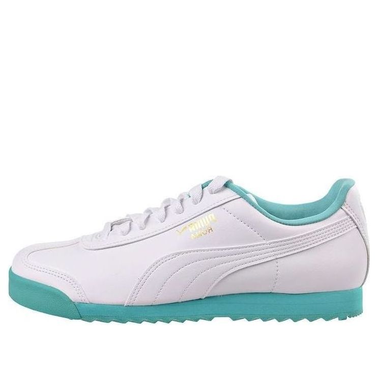 PUMA Roma Basic Plus 'White Turquoise' 369571-05