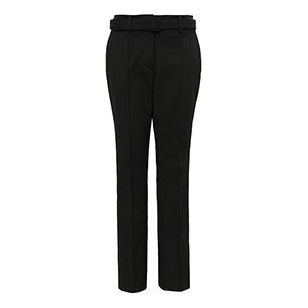 (WMNS) Off-White Black Casual Pants/Trousers OF2D3K001