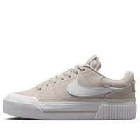 (WMNS) Nike Court Legacy Lift 'Light Orewood Brown White' DM7590-111