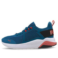 PUMA Anzarun Knit (Big Kids) Shoes Blue/White/Red 372036-04