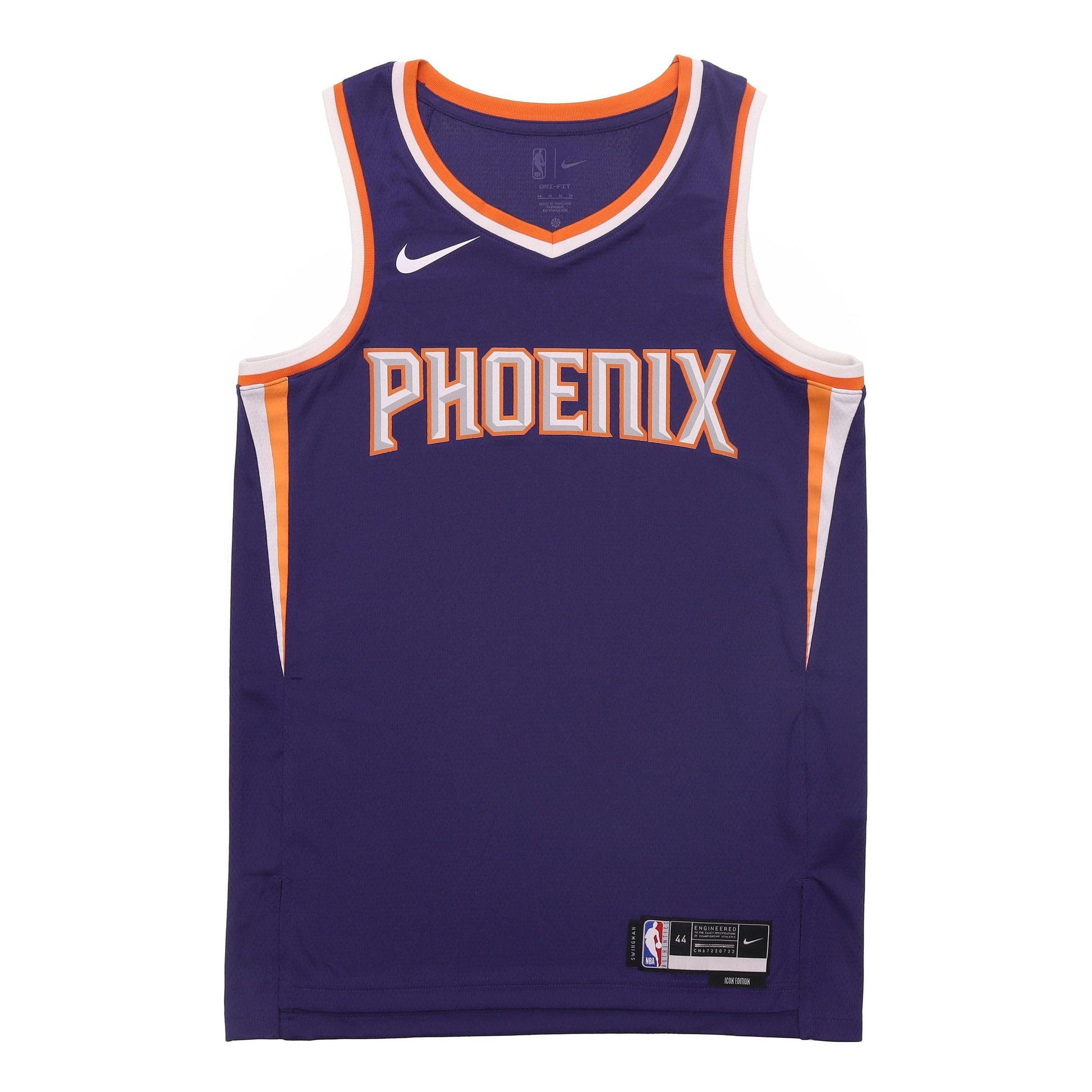Nike x NBA Phoenix Suns 22-23 Training Jerseys 'Purple' FB1812-566