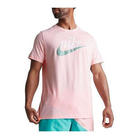 Nike Sportswear Futura Logo Script T-Shirt 'Pink' DZ3279-686