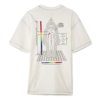 Nike Sportswear Printing Loose Sports Short Sleeve Creamy White DD1412-901