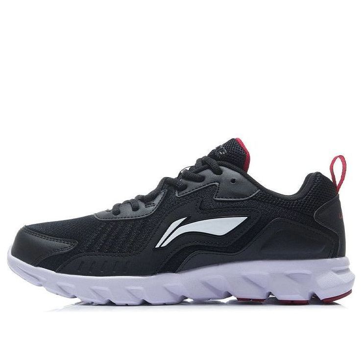 Li-Ning Running Shoes 'Black Red White' ARHR197-2