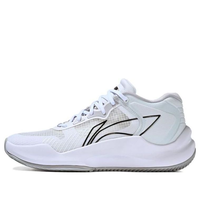 Li-Ning Casual Basketball Shoes Low 'White Light Mint' ABAT067-3