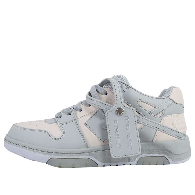 (WMNS) Off-White Out Of Office Mid Top Sneakers Blue OWIA259S21LEA0016109