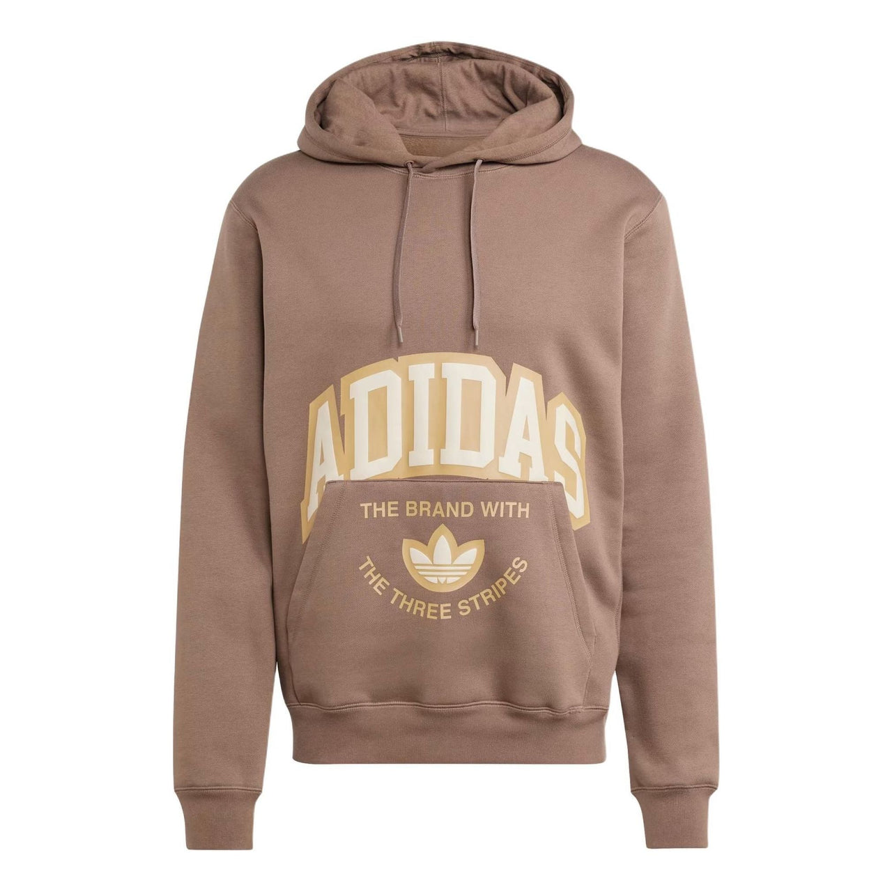 adidas VRCT Pullover Hoodie Asia Sizing 'Brown' IS0237