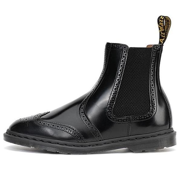 Dr. Martens Graeme Brogue Leather Boots 'Black' 26586001