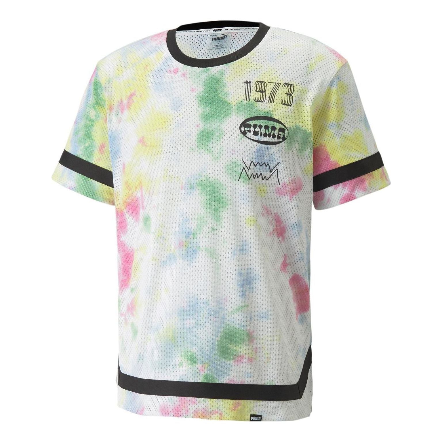 PUMA Summer League Basketball T-Shirt 'Multicolor' 534190-02