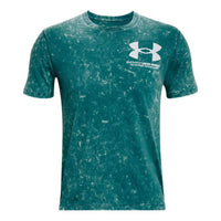 Under Armour Run Anywhere Logo T-shirt 'Teal' 1372590-452