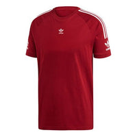 adidas originals Classic Logo Round Neck Short Sleeve Red FL8917