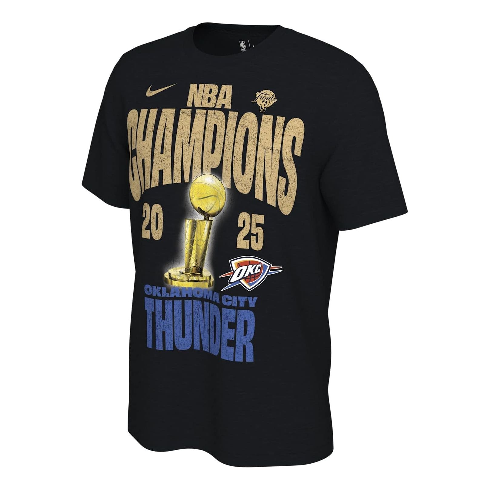 Nike NBA Oklahoma City Thunder Locker Room T-Shirt 'Black' IQ9498-010