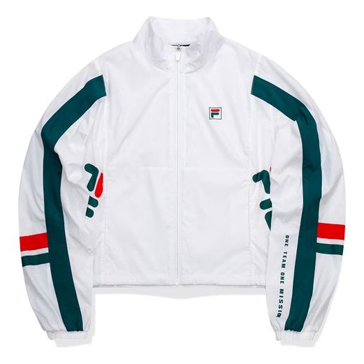 (WMNS) FILA FUSION x KKI Woven Jacket White T11W032701F-WT