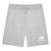 New Balance Essentials Stacked Logo Suit Shorts Asia Sizing 'Grey' AMS03558-AG