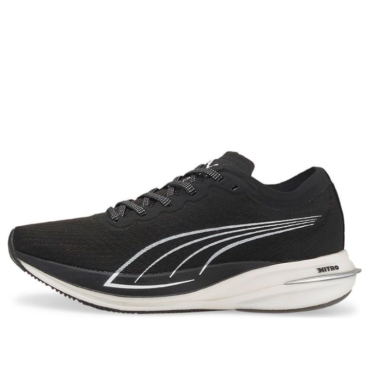 (WMNS) PUMA Deviate Nitro 'Black White' 194453-07
