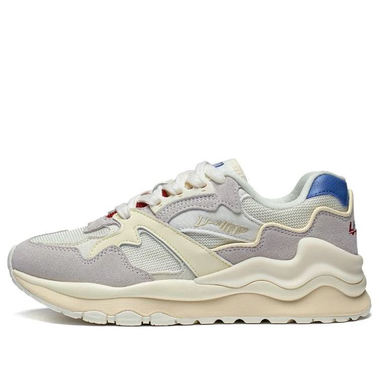 (WMNS) Li-Ning 001 Shanhai 'Cream White Grey' AZGT008-2
