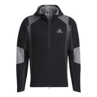 adidas Primeknit Jkt Golf Sports Hooded Jacket Black HB3591