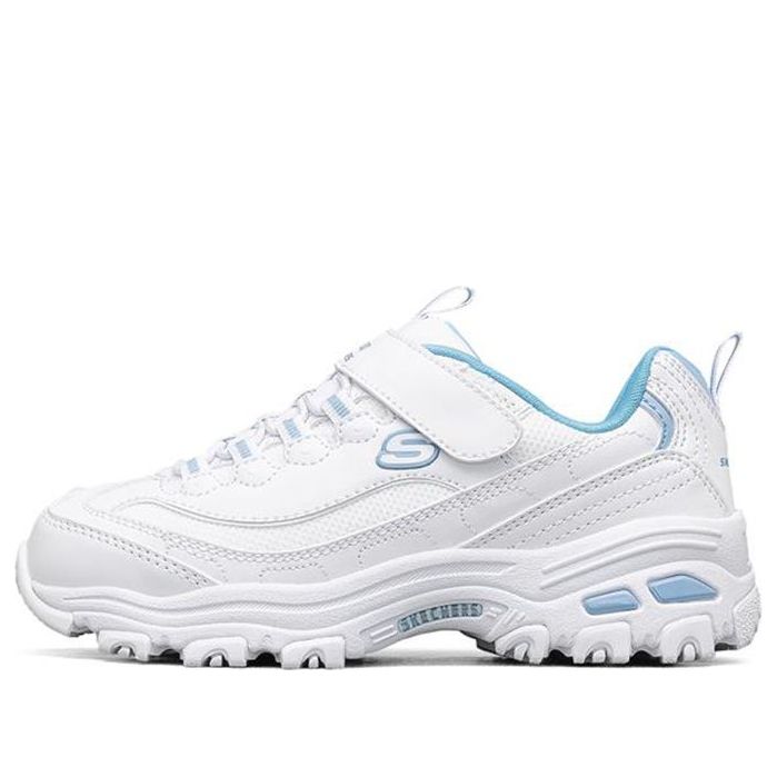 Skechers D'lites 1.0 Low-Running Shoes -KIDS White 664180L-WHT