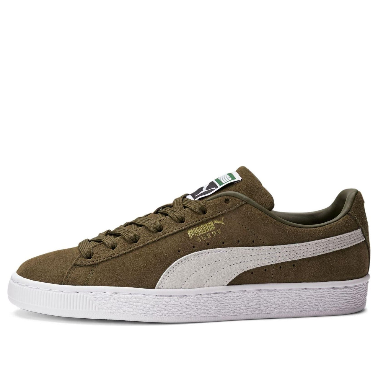 PUMA Suede Classic 21 'Dark Olive White' 374915-17