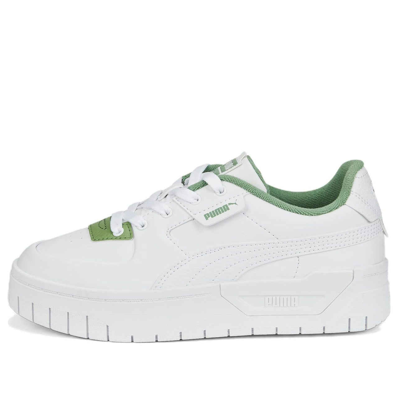 (WMNS) PUMA Cali Dream Terry 'White Dusty Green' 388568-02