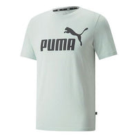 PUMA ESS+ Logo Execution T-Shirt 'Teal' 849566-62