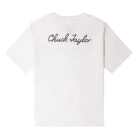 Converse Chuck Taylor Logo Button-Up T-Shirt Asia Sizing 'White' 10024736-A02