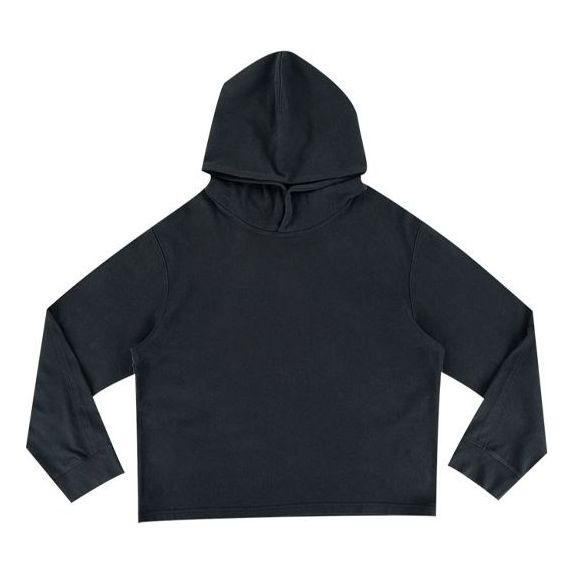 (WMNS) Y-3 SS21 Tie Dye Flowers Logo Printing Hoodie Black GT5313