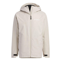 adidas Three-In-One RAIN.RDY Soft Shell Jacket Asia Sizing 'Beige' IL8973