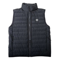 STONE ISLAND Sleeveless Realdown Vests 'Black' 7515G0725-V0029