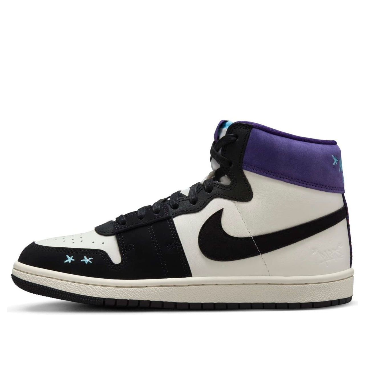 (WMNS) Air Jordan x Opium Air Ship SP 'Black Court Purple' FQ8281-100