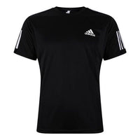 adidas Club 3str Tee Tennis Sports Short-sleeve Tee Men Black DU0859