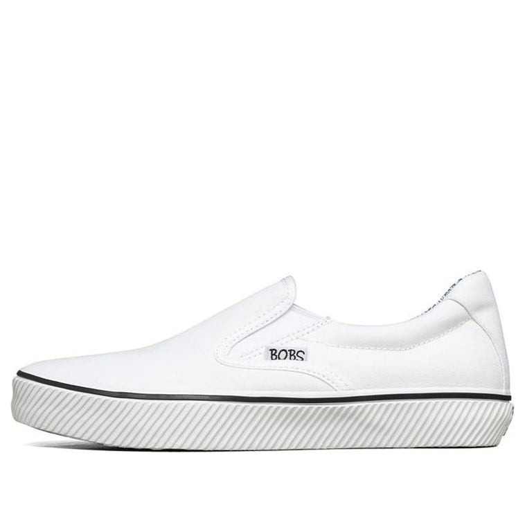 (WMNS) Skechers Bob s B Wild Low-Top Sneakers White 113197-WHT
