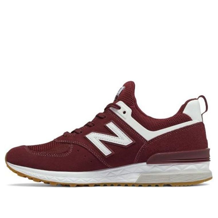 New Balance NB 574 Sport Sports Casual Shoes 'Dark Red' MS574FCW