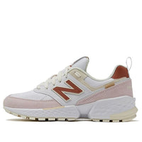New Balance 574S Series White Gray Pink MS574GCA