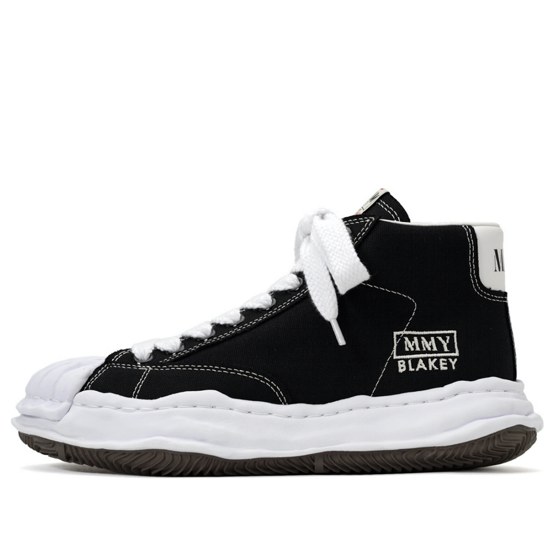 Maison MIHARA YASUHIRO BLAKEY OG Sole Canvas High-top Sneaker 'Black' A08FW736-BLK