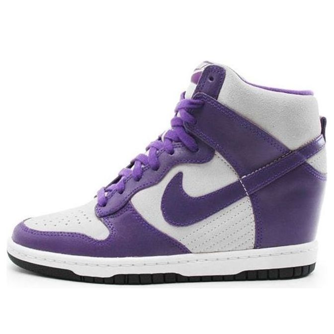 (WMNS) Nike Dunk Sky High 'Light Bone Court Purple' 528899-054