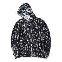 BAPE Pattern Jacket Long-sleeved Black 0ZXSWW215019C