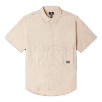Converse Elevated Woven Shirt Asia Sizing 'Beige' 10024742-184