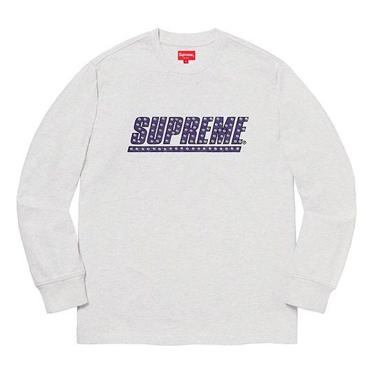 Supreme SS20 Week 4 Studded LS Top Logo Tee SUP-SS20-120