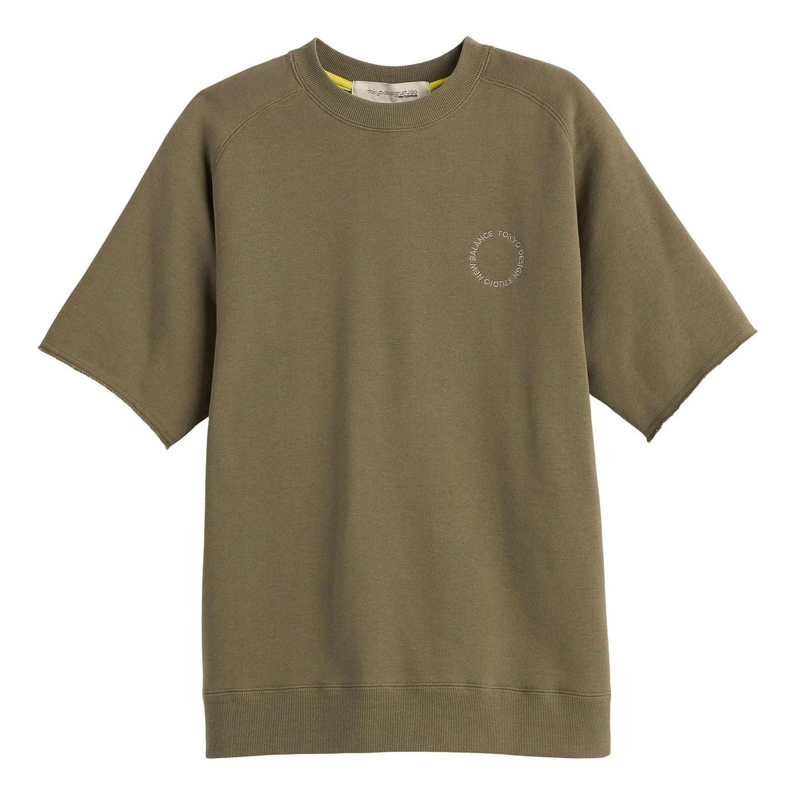 New Balance x TOKYO DESIGN STUDIO Cotton Cordura French Terry Short Sleeve Crew T-Shirt Asia Sizing 'Covert Green' UT45173-CGN