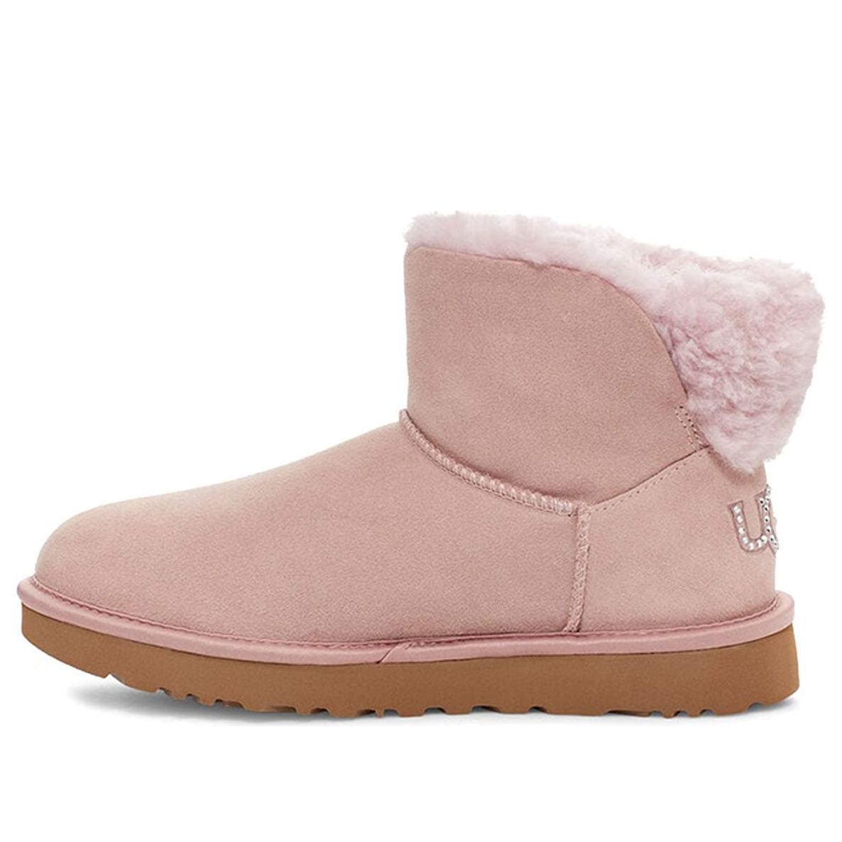 (WMNS) UGG Classic Bling Mini 'Pink' 1118839-PCRY
