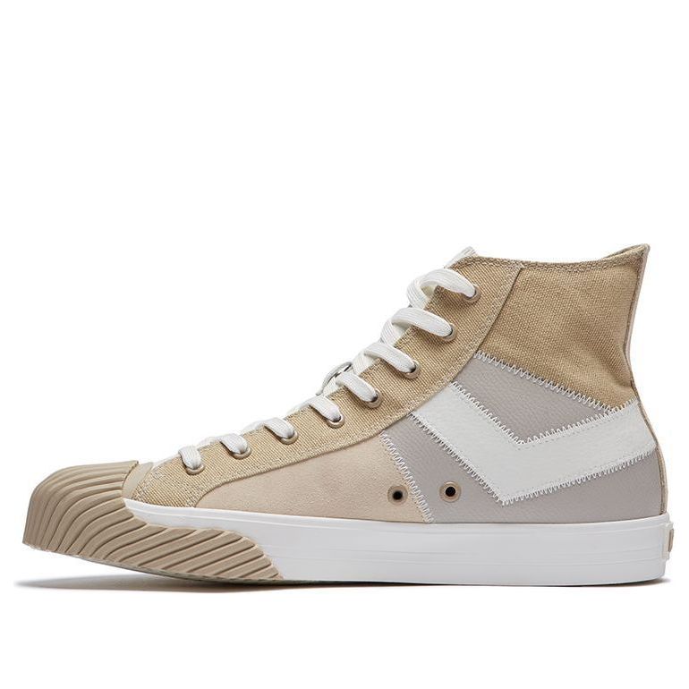 (WMNS) PONY Casual Canvas Shoes Beige/Grey 01W1SH06LG