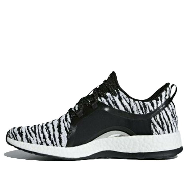 (WMNS) adidas PureBoost X 'Element Shoes Black White' BB6081