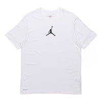 Air Jordan Athleisure Casual Sports Basketball Short Sleeve White BQ6741-100