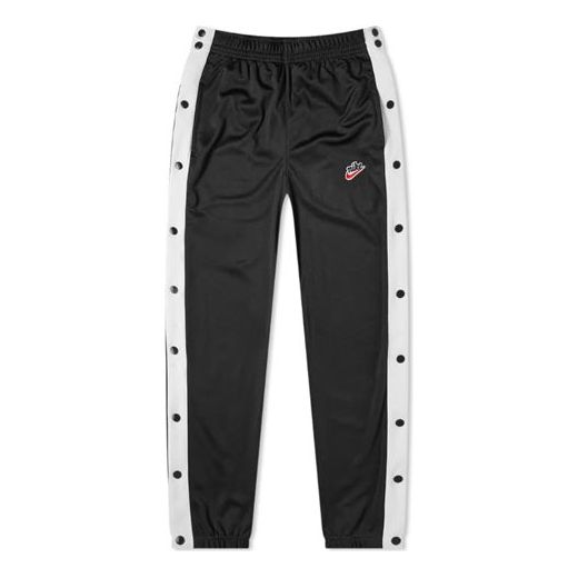 Nike Heritage Popper Pant Sports Long Pants Black White BV2627-010