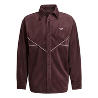 adidas Adicolor Seasonal Corduroy Shirt 'Copper' II5786